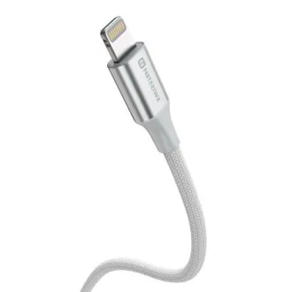 SWISSTEN DATOVÝ KABEL TEXTILE II USB / LIGHTNING 1,5 M BÍLÝ SWISSTEN DATOVÝ KABEL TEXTILE II USB / LIGHTNING 1,5 M BÍLÝ