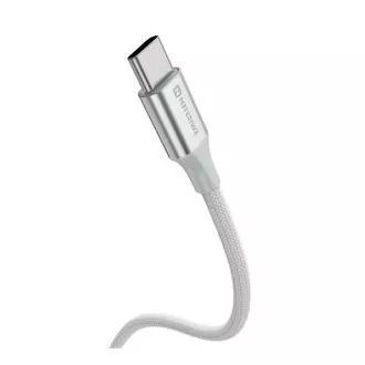 SWISSTEN DATOVÝ KABEL TEXTILE II USB / USB-C 1,5 M BÍLÝ SWISSTEN DATOVÝ KABEL TEXTILE II USB / USB-C 1,5 M BÍLÝ