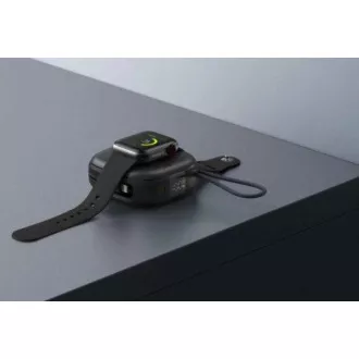SWISSTEN POWER BANK VOLTBOX MagGO 10000 mAh S INTEGROVANÝMI KABELY + MAGSAFE + APPLE WATCH