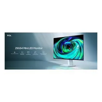 TCL 25G54 24,5" IPS FHD/5ms/450 nits/1300:1/144Hz/HDMI/DP/Tilt/VESA/Flicker Free/Low Blue Light TCL 25G54 24,5" IPS FHD/5ms/450 nits/1300:1/144Hz/HDMI/DP/Tilt/VESA/Flicker Free/Low Blue Light