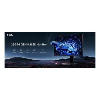 TCL 25G64 24,5" IPS FHD/1ms/600nits/1000:1/300Hz/2xHDMI/DP/VESA/High Adjustable/Tilt/Swivel/Flicker Free/Low Blue Light TCL 25G64 24,5" IPS FHD/1ms/600nits/1000:1/300Hz/2xHDMI/DP/VESA/High Adjustable/Tilt/Swivel/Flicker Free/Low Blue Light