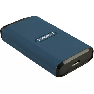 Transcend ESD410C 1TB, USB 20Gbps Type C, Externí odolný SSD disk (3D NAND flash), 2000MB/R, 2000MB/W, modrý Transcend ESD410C 1TB, USB 20Gbps Type C, Externí odolný SSD disk (3D NAND flash), 2000MB/R, 2000MB/W, modrý