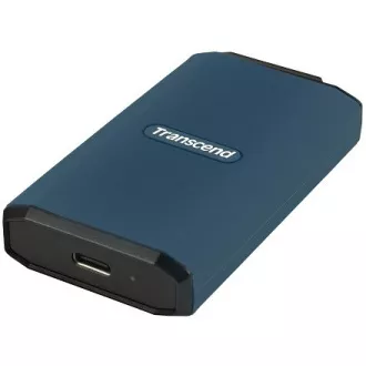 Transcend ESD410C 1TB, USB 20Gbps Type C, Externí odolný SSD disk (3D NAND flash), 2000MB/R, 2000MB/W, modrý Transcend ESD410C 1TB, USB 20Gbps Type C, Externí odolný SSD disk (3D NAND flash), 2000MB/R, 2000MB/W, modrý