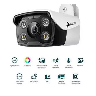 TP-Link VIGI C330(6mm) Bullet kamera, 3MP, 6mm TP-Link VIGI C330(6mm) Bullet kamera, 3MP, 6mm