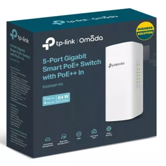 TP-Link SG2005P-PD Smart Switch, 4x GLan s PoE, 1x GLAN s PoE-in, 90W, Omada SDN TP-Link SG2005P-PD Smart Switch, 4x GLan s PoE, 1x GLAN s PoE-in, 90W, Omada SDN