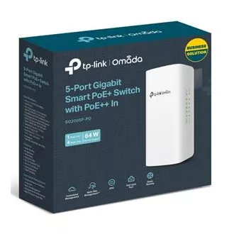 TP-Link SG2005P-PD Smart Switch, 4x GLan s PoE, 1x GLAN s PoE-in, 90W, Omada SDN TP-Link SG2005P-PD Smart Switch, 4x GLan s PoE, 1x GLAN s PoE-in, 90W, Omada SDN
