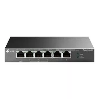 TP-Link TL-SG1006PP Switch 2x GLAN, 3x GLAN s PoE+, 1x GLAN s PoE++ TP-Link TL-SG1006PP Switch 2x GLAN, 3x GLAN s PoE+, 1x GLAN s PoE++