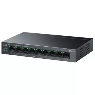 TP-Link LS109P Switch 1x LAN, 8x LAN s PoE+, 63W