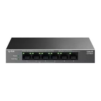 TP-Link LS106LP Switch 2x LAN, 4x LAN s PoE, 41W TP-Link LS106LP Switch 2x LAN, 4x LAN s PoE, 41W