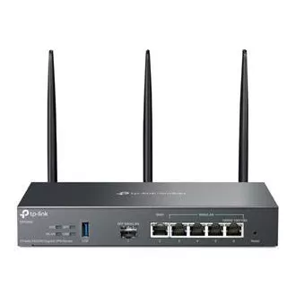 TP-Link ER706W - AX3000 Router VPN WiFi 6, 1x GWAN + 4x GWAN/LAN + 1x GWAN/LAN SFP, USB, Omada SDN TP-Link ER706W - AX3000 Router VPN WiFi 6, 1x GWAN + 4x GWAN/LAN + 1x GWAN/LAN SFP, USB, Omada SDN