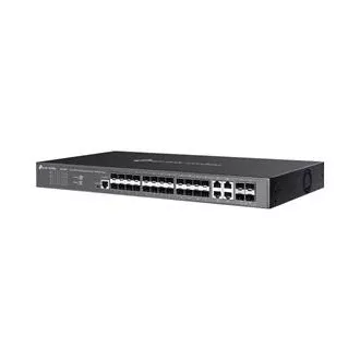 TP-Link SG3428XF Omada 24-Port SFP L2+ Managed Switch with 4 10GE SFP+ Slots TP-Link SG3428XF Omada 24-Port SFP L2+ Managed Switch with 4 10GE SFP+ Slots