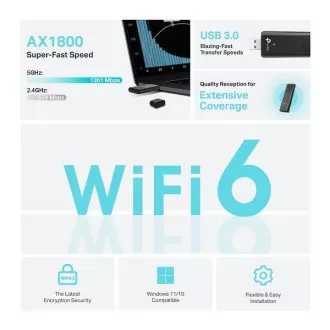 TP-Link Archer TX20U - AX1800 WiFi USB adaptér TP-Link Archer TX20U - AX1800 WiFi USB adaptér
