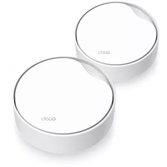 TP-Link Deco X50-PoE(2-pack) - AX3000 Multi-Gig 2,5 Gbps Meshový Wi-Fi 6 systém s PoE - HomeShield (2-pack) TP-Link Deco X50-PoE(2-pack) - AX3000 Multi-Gig 2,5 Gbps Meshový Wi-Fi 6 systém s PoE - HomeShield (2-pack)