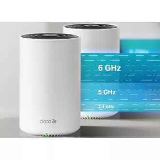 TP-Link Deco XE75 Pro(3-pack) - Multi-Gig 2,5 Gbps AXE5400 třípásmový Meshový Wi-Fi 6E systém, HomeShield (3-pack) TP-Link Deco XE75 Pro(3-pack) - Multi-Gig 2,5 Gbps AXE5400 třípásmový Meshový Wi-Fi 6E systém, HomeShield (3-pack)