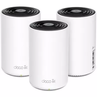 TP-Link Deco XE75(3-pack) - AXE5400 třípásmový Meshový Wi-Fi 6E systém pro chytré domácnosti, HomeShield (3-pack) TP-Link Deco XE75(3-pack) - AXE5400 třípásmový Meshový Wi-Fi 6E systém pro chytré domácnosti, HomeShield (3-pack)