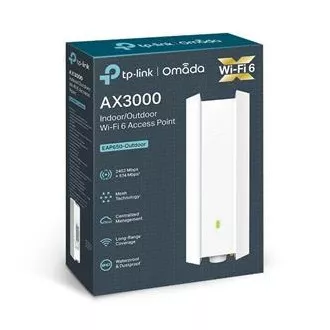 TP-Link EAP650-Outdoor - AX3000 WIFI přístupový bod Omada 1xGLAN, PoE/Passive PoE montáž na stožár/zeď Surge Protect TP-Link EAP650-Outdoor - AX3000 WIFI přístupový bod Omada 1xGLAN, PoE/Passive PoE montáž na stožár/zeď Surge Protect