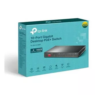 TP-Link TL-SG1210MP Gigabitový Switch 8xGLAN 2xGLAN Uplink 1xSFP PoE+ 123W TP-Link TL-SG1210MP Gigabitový Switch 8xGLAN 2xGLAN Uplink 1xSFP PoE+ 123W