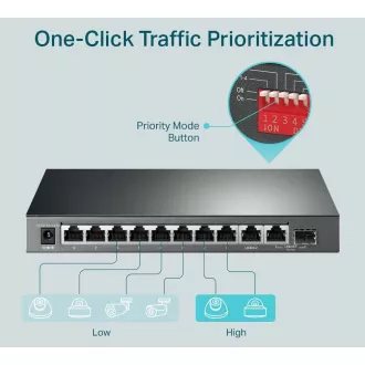 TP-Link TL-SG1210MP Gigabitový Switch 8xGLAN 2xGLAN Uplink 1xSFP PoE+ 123W TP-Link TL-SG1210MP Gigabitový Switch 8xGLAN 2xGLAN Uplink 1xSFP PoE+ 123W