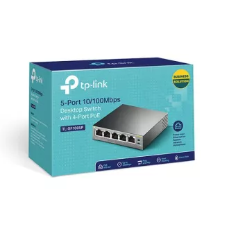 TP-Link TL-SF1005P - PoE switch, 5xLAN/4xPoE, 58W TP-Link TL-SF1005P - PoE switch, 5xLAN/4xPoE, 58W