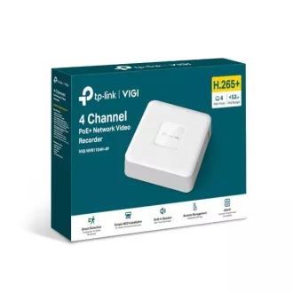 TP-LINK Záznamové zařízení VIGI NVR1104H-4P 4 kanálů, 4x Lan s PoE, 2x USB TP-LINK Záznamové zařízení VIGI NVR1104H-4P 4 kanálů, 4x Lan s PoE, 2x USB