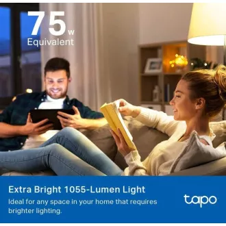 TP-Link Tapo L535E, Chytrá Wi-Fi LED žárovka barevná, 2500-6500K, E27 TP-Link Tapo L535E, Chytrá Wi-Fi LED žárovka barevná, 2500-6500K, E27