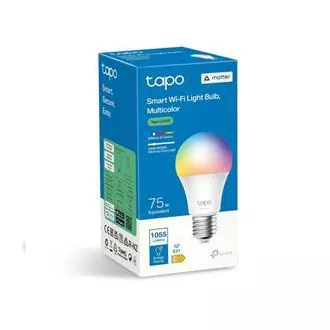 TP-Link Tapo L535E, Chytrá Wi-Fi LED žárovka barevná, 2500-6500K, E27 TP-Link Tapo L535E, Chytrá Wi-Fi LED žárovka barevná, 2500-6500K, E27
