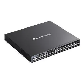 TP-Link SG6654X Omada 48-Port Gigabitový Stackable L3 Switch, 48 gigabitových RJ45 portů a 6× 10 Gbps SFP+ slotů