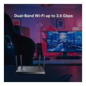 TP-Link Archer BE230 - BE3600 Wi-Fi 7 router, 1x2,5G WAN, 1x2,5G LAN, 3xGLAN, USB 3.0, HomeShield, EasyMesh