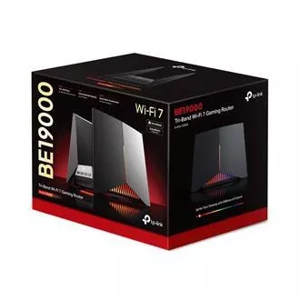 TP-Link Archer GE800 - BE19000, 1x10GLAN, 2x2,5GLAN, 4xLAN, 1x USB 3.0, Třípásmový herní Wi-Fi 7 router, HomeShiel™, EasyMesh™ TP-Link Archer GE800 - BE19000, 1x10GLAN, 2x2,5GLAN, 4xLAN, 1x USB 3.0, Třípásmový herní Wi-Fi 7 router, HomeShiel™, EasyMesh™