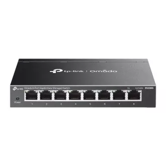 TP-Link ES208G Omada 8portový gigabitový Easy Managed Switch TP-Link ES208G Omada 8portový gigabitový Easy Managed Switch