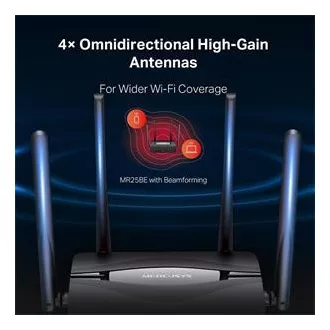 Mercusys MR25BE Dvoupásmový Wi-Fi 7 router BE3600 Mercusys MR25BE Dvoupásmový Wi-Fi 7 router BE3600