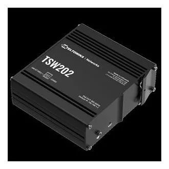 Teltonika PoE+ L2 Managed Switch 8 10/100/1000, 2x SFP - TSW202 Teltonika PoE+ L2 Managed Switch 8 10/100/1000, 2x SFP - TSW202