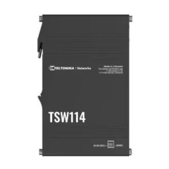 Teltonika GIGABIT DIN RAIL ETHERNET SWITCH - TSW114 Teltonika GIGABIT DIN RAIL ETHERNET SWITCH - TSW114