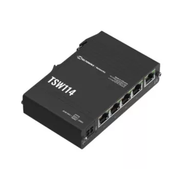 Teltonika GIGABIT DIN RAIL ETHERNET SWITCH - TSW114 Teltonika GIGABIT DIN RAIL ETHERNET SWITCH - TSW114