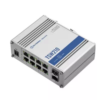 Teltonika INDUSTRIAL ETHERNET+SFP SWITCH- TSW210