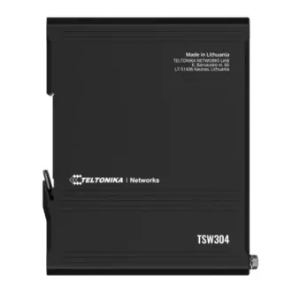 Teltonika ETHERNETOVÝ Switch NA DIN LIŠTU - TSW304 Teltonika ETHERNETOVÝ Switch NA DIN LIŠTU - TSW304