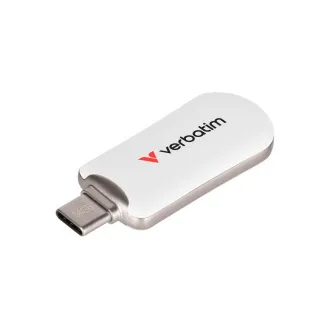VERBATIM Plectra 64GB USB-C 3.2 Gen 1 bílá VERBATIM Plectra 64GB USB-C 3.2 Gen 1 bílá