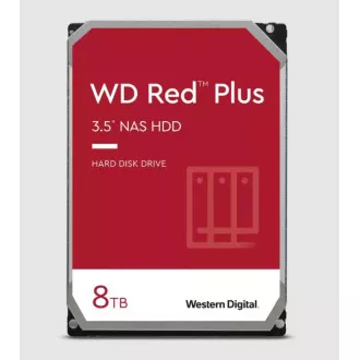 WD RED PLUS NAS WD80EFPX/8TB/3.5"/256MB cache/5640 RPM/215 MB/s/CMR WD RED PLUS NAS WD80EFPX/8TB/3.5"/256MB cache/5640 RPM/215 MB/s/CMR