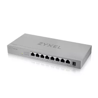 Zyxel XMG-108HP 8 Ports 2,5G + 1 SFP+, 8 ports 100W total PoE++ Desktop MultiGig unmanaged Switch Zyxel XMG-108HP 8 Ports 2,5G + 1 SFP+, 8 ports 100W total PoE++ Desktop MultiGig unmanaged Switch