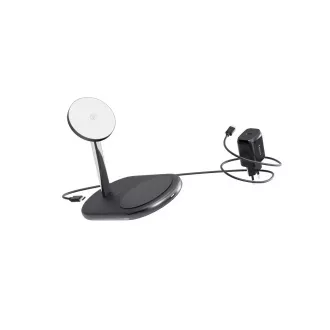 Epico UltraBase Qi2 2in1 Mag+ stojánek EX40-černá Epico UltraBase Qi2 2in1 Mag+ stojánek EX40-černá
