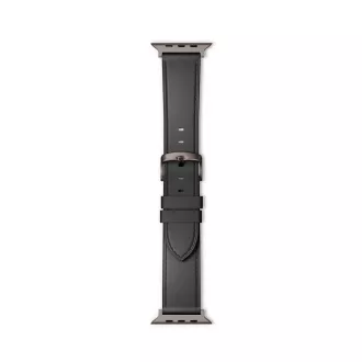 Epico Watch Strap Leather 42/44/45/46/49 - černá Epico Watch Strap Leather 42/44/45/46/49 - černá