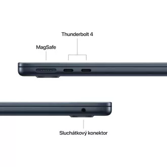 Apple MacBook Air 13"/M4/13,6"/2560x1664/16GB/256GB SSD/M4/Sequoia/Midnight/1R Apple MacBook Air 13"/M4/13,6"/2560x1664/16GB/256GB SSD/M4/Sequoia/Midnight/1R