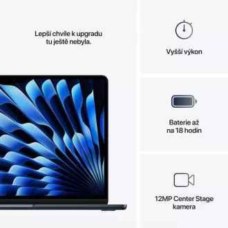 Apple MacBook Air 13"/M4/13,6"/2560x1664/16GB/256GB SSD/M4/Sequoia/Midnight/1R Apple MacBook Air 13"/M4/13,6"/2560x1664/16GB/256GB SSD/M4/Sequoia/Midnight/1R