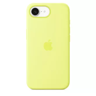iPhone 16e Silicone Case – Neon Yellow iPhone 16e Silicone Case – Neon Yellow