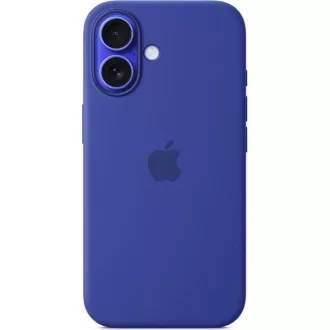 iPhone 16 Plus Silicone Case with MS - Ultramarine iPhone 16 Plus Silicone Case with MS - Ultramarine
