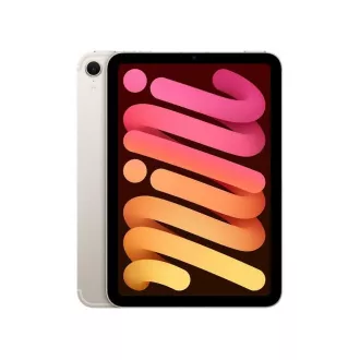 Apple iPad mini/(2024) Wi-Fi + Cellular/8,3"/2266x1488/256GB/iPadOS18/Starlight Apple iPad mini/(2024) Wi-Fi + Cellular/8,3"/2266x1488/256GB/iPadOS18/Starlight