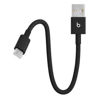 Beats USB-A / USB-C Woven Cable (20cm)- Bolt Black Beats USB-A / USB-C Woven Cable (20cm)- Bolt Black