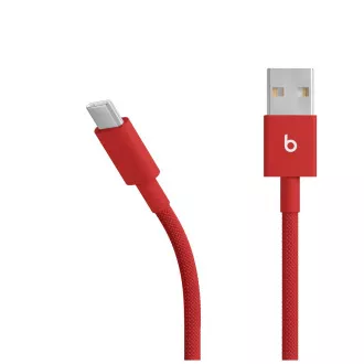 Beats USB-A / USB-C Woven Cable (1.5m)- Rapid Red Beats USB-A / USB-C Woven Cable (1.5m)- Rapid Red