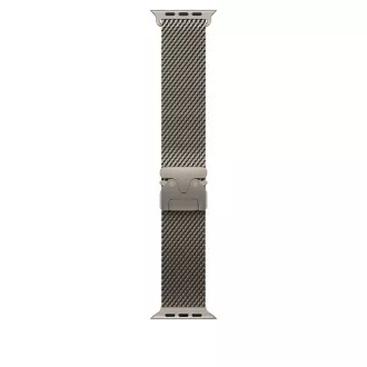 Watch Acc/49/Natural Titanium Milanese Loop - S Watch Acc/49/Natural Titanium Milanese Loop - S