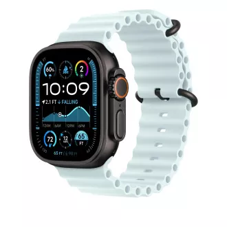 Watch Acc/49/Ice Blue Ocean Band Ext -Black Titan Watch Acc/49/Ice Blue Ocean Band Ext -Black Titan